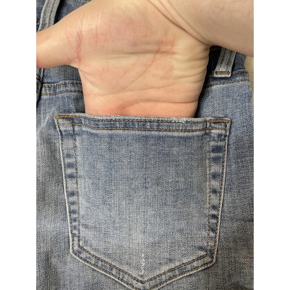 Lucky Brand Shorts Womens 00 24 Blue Jean Denim Cuffed Roll Up Stretch Casual‎ - Picture 8 of 12